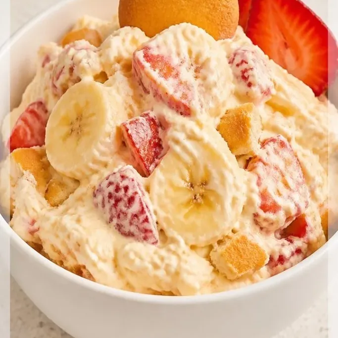Strawberry Banana Pudding