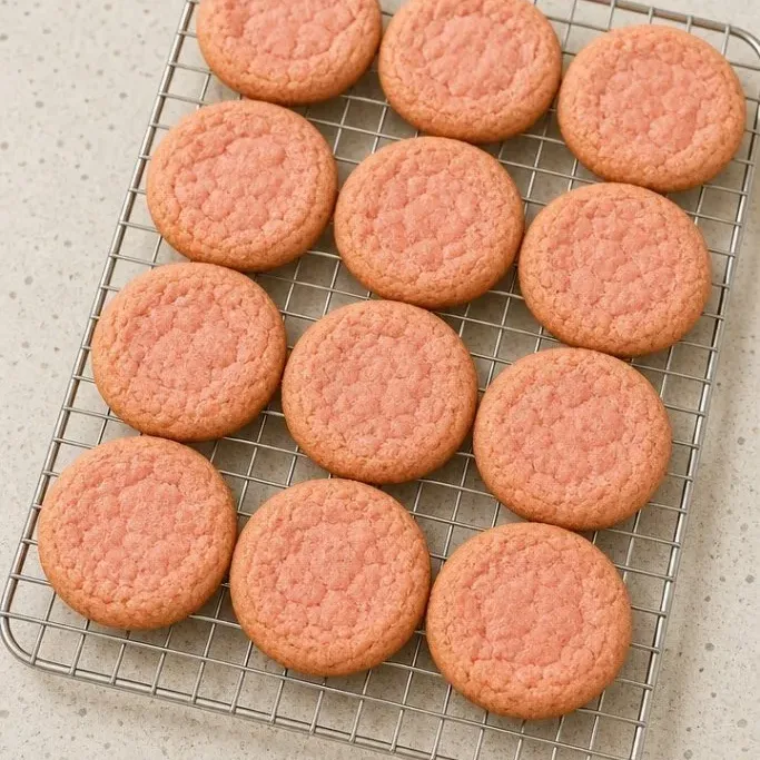 3-Ingredient Strawberry Cake Mix Cookies Strawberry Cake Mix Cookies