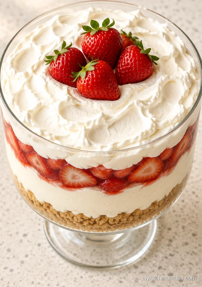 Strawberry Cheesecake Trifle