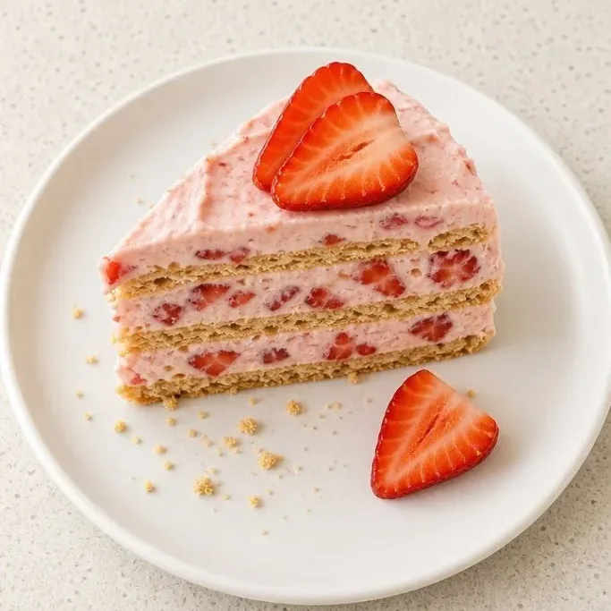 Strawberry Cream Cheese Icebox Cake