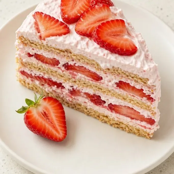Easy No-Bake Strawberry Icebox Cake Strawberry Icebox Cake