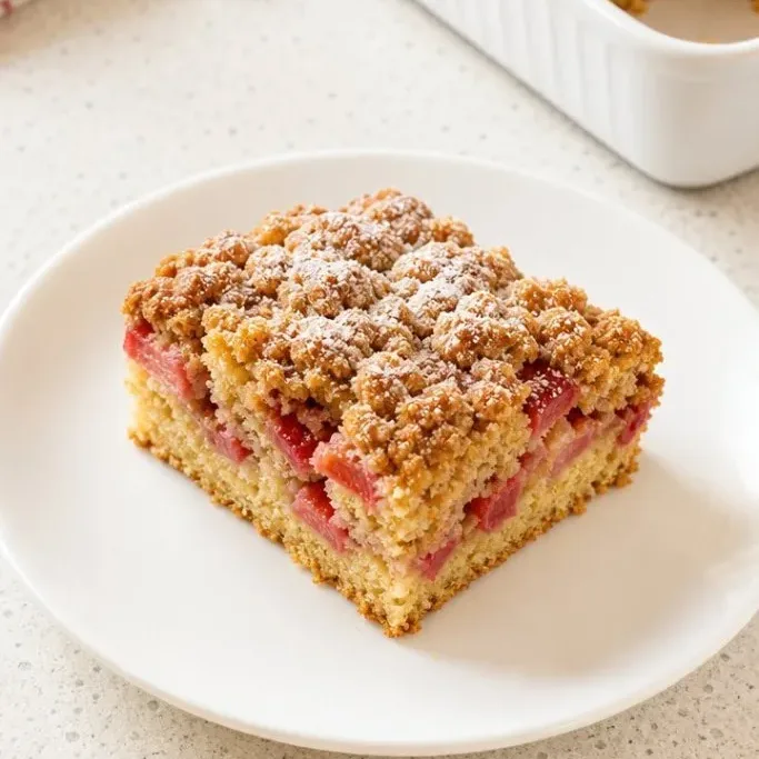 Strawberry Rhubarb Coffee Cake Strawberry Rhubarb Coffee Cake