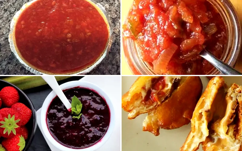 28 Fresh Strawberry-Rhubarb Recipes for Summer Cooking strawberry rhubarb recipes featured