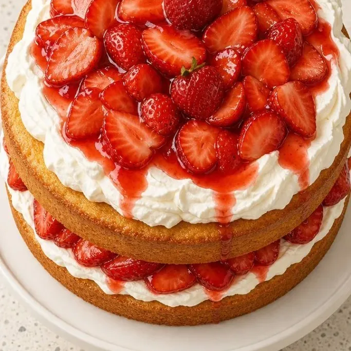 strawberry shortcake cake_featured_myv
