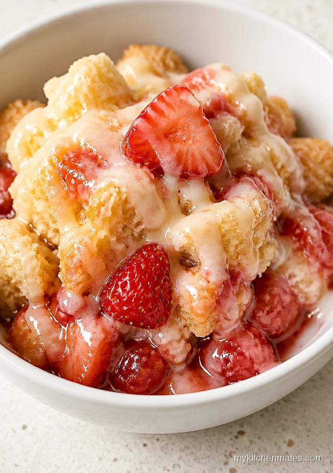 Strawberry Shortcake Dump Cake
