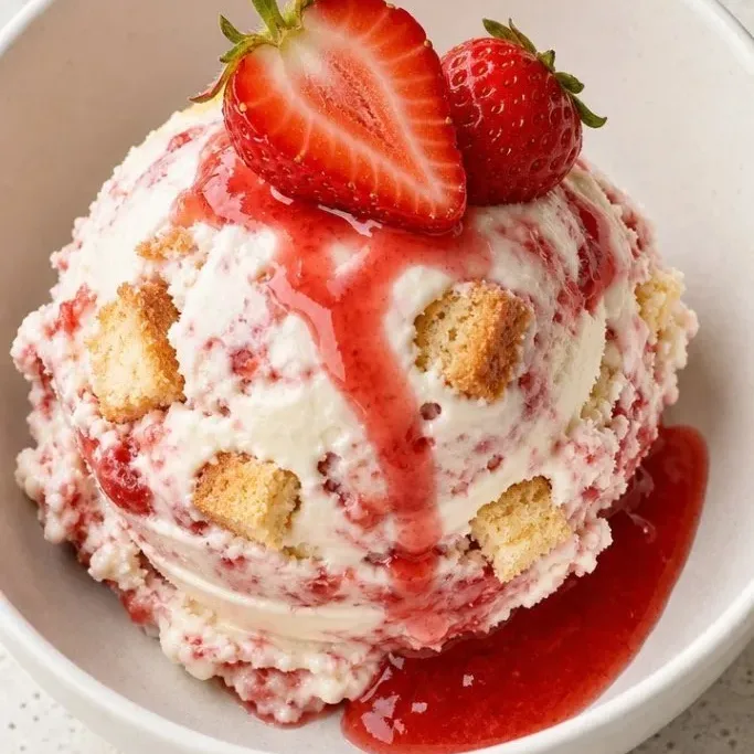 Strawberry Shortcake Ice Cream