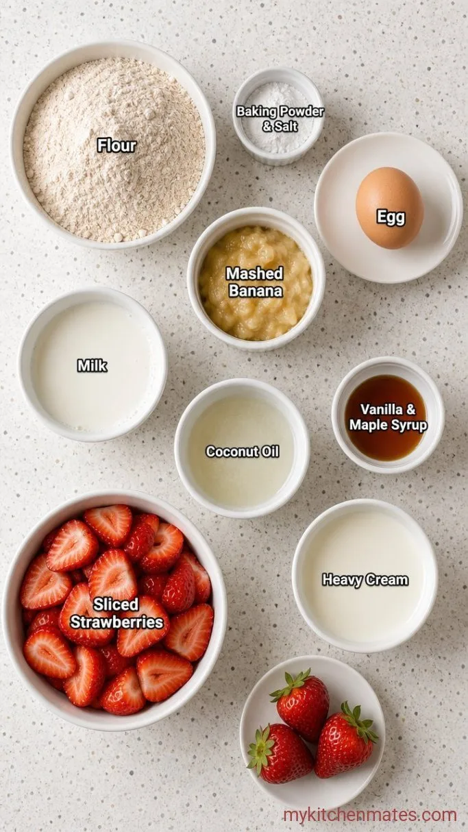 Easy Strawberry Shortcake Smash Cake Ingredients