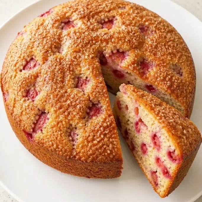Strawberry Yogurt Cake