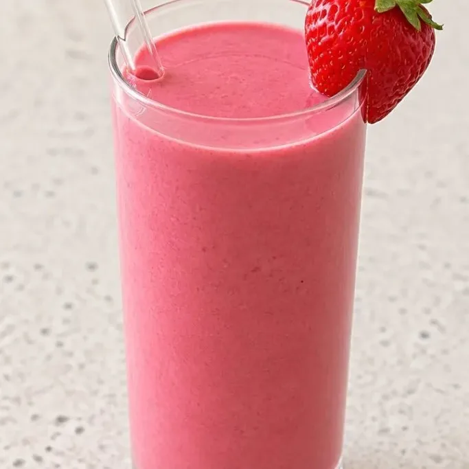 3-Ingredient Strawberry Yogurt Smoothie Strawberry Yogurt Smoothie