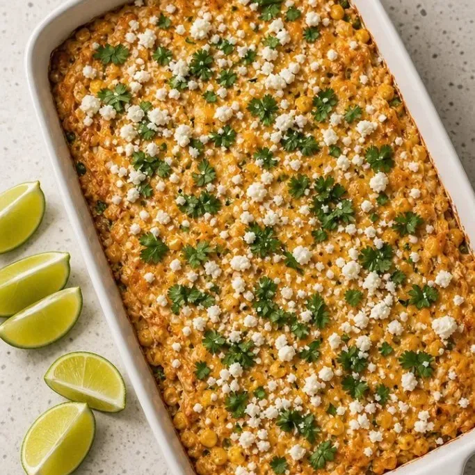 Creamy Street Corn Chicken Casserole Street Corn Chicken Casserole