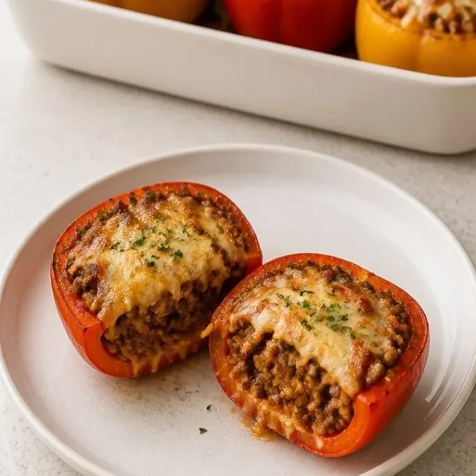 Hearty Stuffed Bell Peppers (No Rice) Stuffed Bell Peppers No Rice