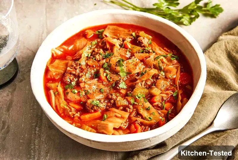 Stuffed Cabbage Soup stuffed cabbage soup