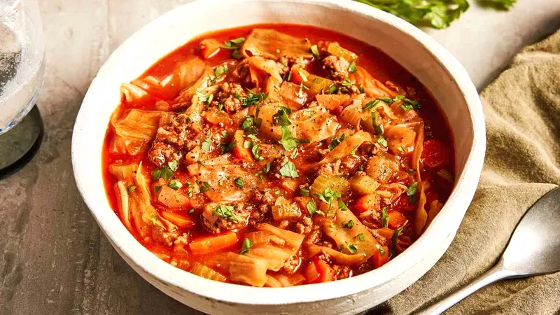 Stuffed Cabbage Soup Food photo of Stuffed Cabbage Soup