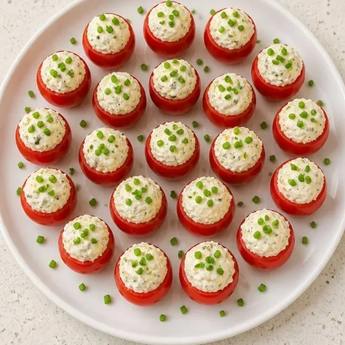 Stuffed Cherry Tomatoes
