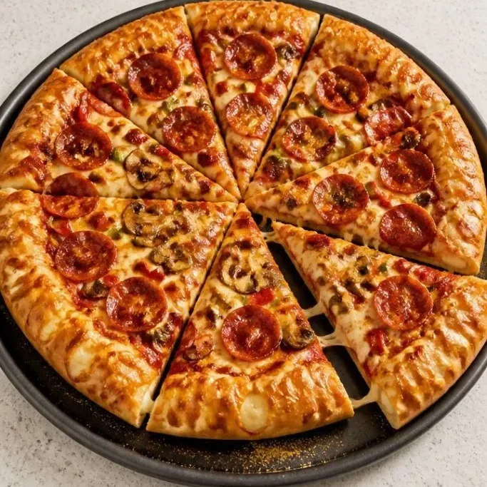 Stuffed Crust Pizza That’s Actually Easy to Make at Home Stuffed Crust Pizza