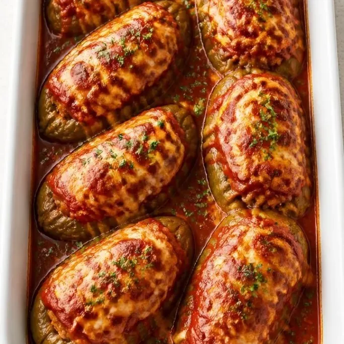 Stuffed Cubanelle Peppers