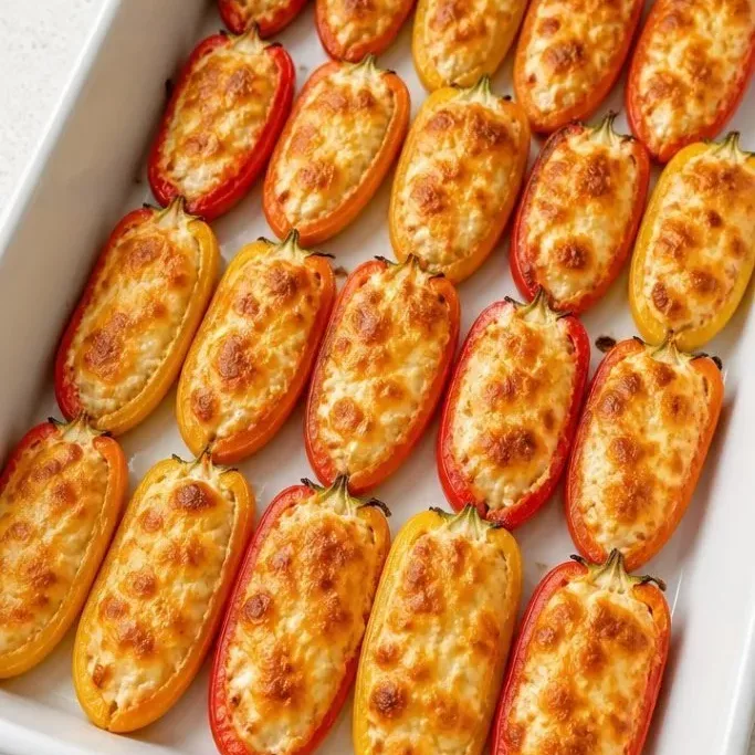 30-Minute Cheesy Bacon Stuffed Mini Peppers Stuffed Mini Peppers