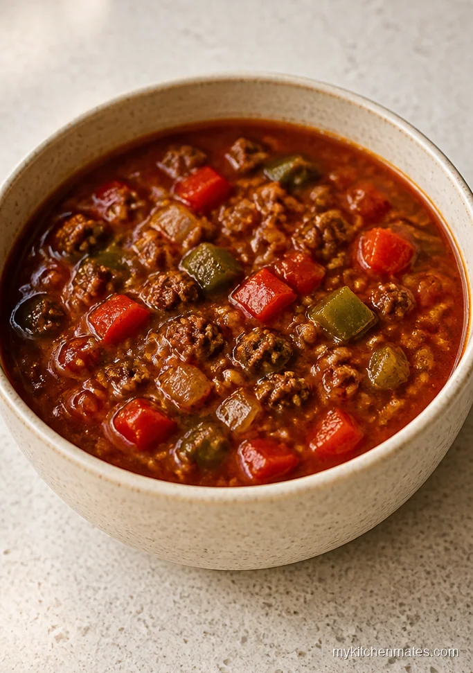 11 Keto Slow Cooker Recipes for Hearty Low-Carb Dinners Stuffed Pepper Soup Keto