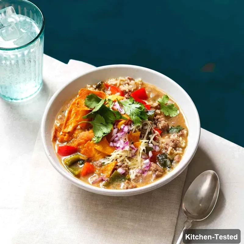 Stuffed Pepper Soup stuffed pepper soup