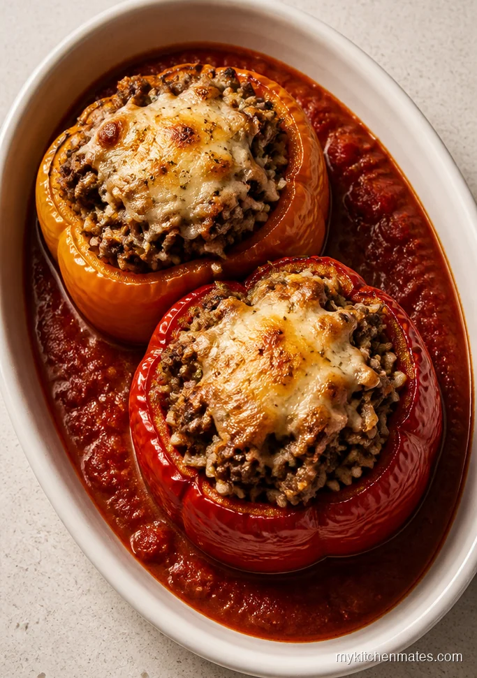 Stuffed Peppers with Italian Sausage