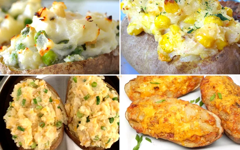 Top 10 Amazing Loaded Potato Recipes for Any Occasion stuffed potato recipes featured