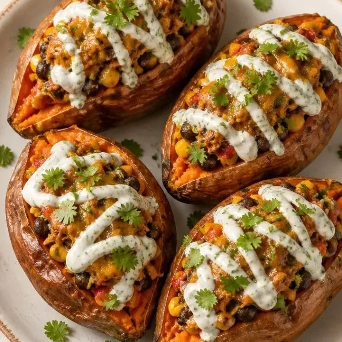 Stuffed Sweet Potato
