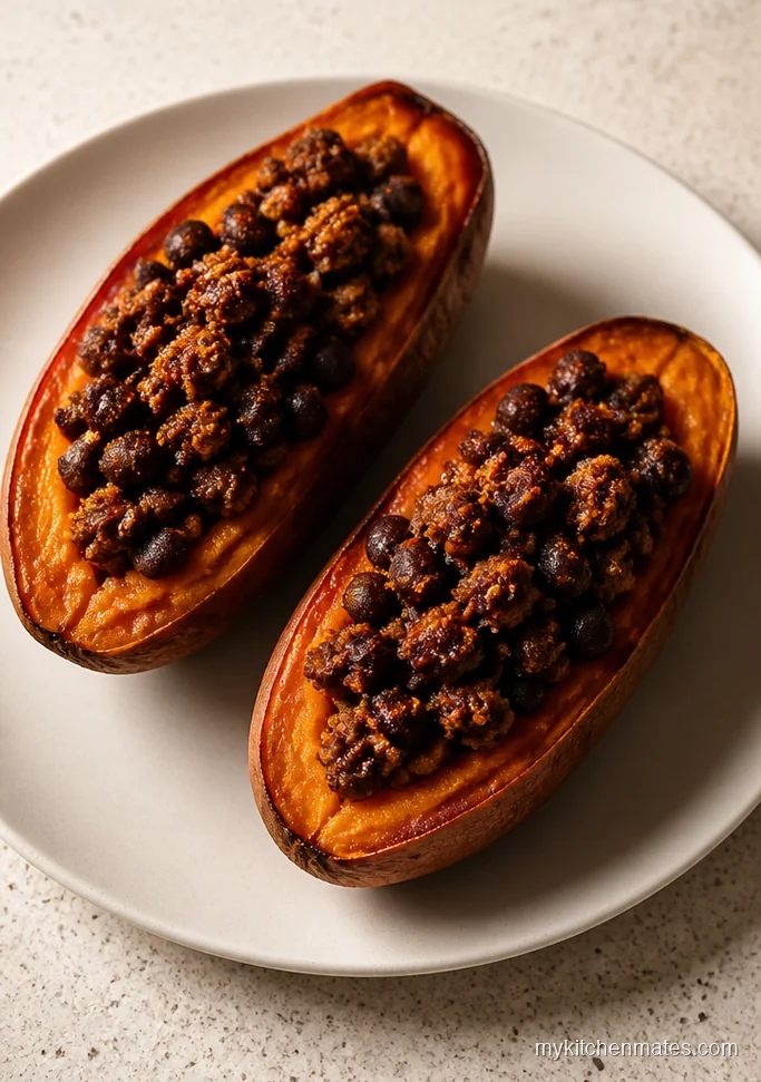 10 Beef and Sweet Potato Recipes for Weeknight Comfort Stuffed Sweet Potatoes with Spiced Beef