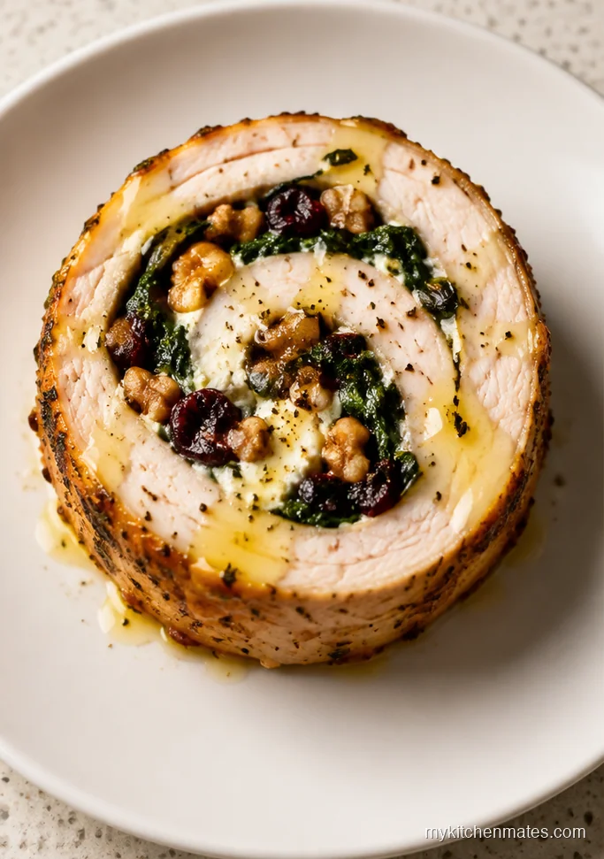 Stuffed Turkey Breast Roulade
