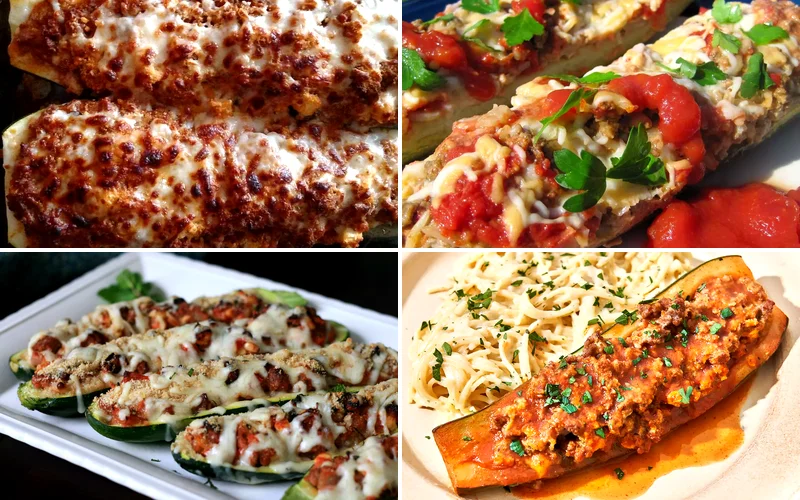 10 Stuffed Zucchini Ideas That Transform Summer Squash stuffed zucchini recipes featured