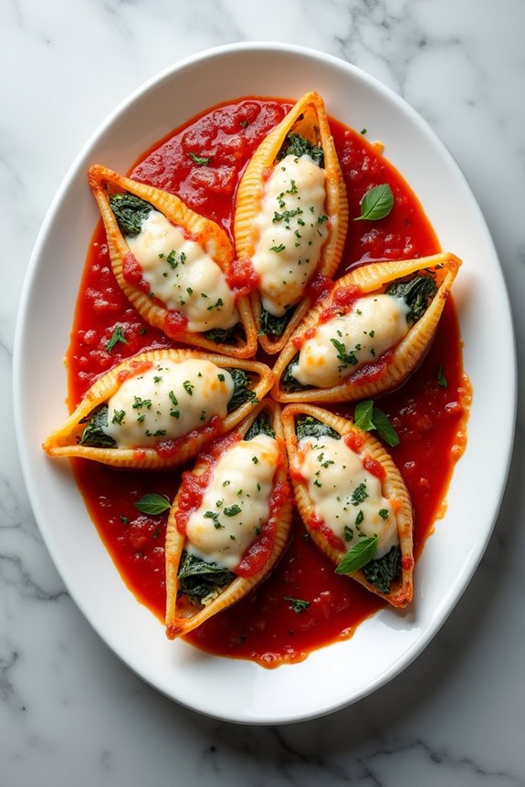 stuffed pasta with ricotta