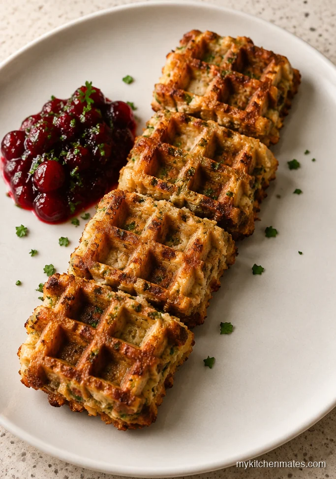 Stuffing Waffle Bites