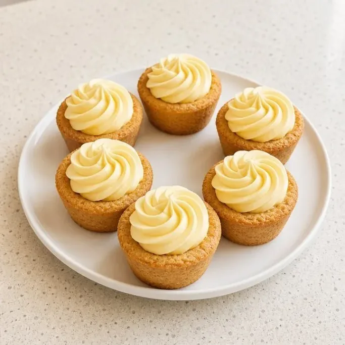 Sugar Cookie Cups with Fluffy Buttercream (Easy Party Dessert) Sugar Cookie Cups