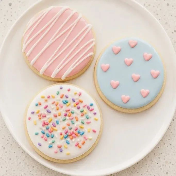 4-Ingredient Sugar Cookie Icing That Hardens Sugar Cookie Icing