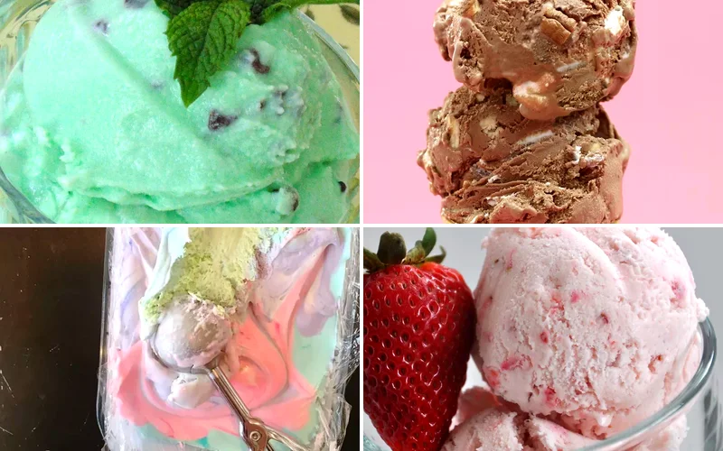 19 Frozen Ice Cream Recipes Perfect for Hot Summer Days summer ice cream recipes featured