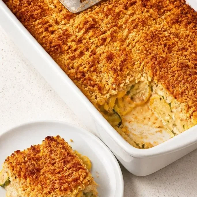 Creamy Summer Squash Casserole (No Watery Mess) Summer Squash Casserole
