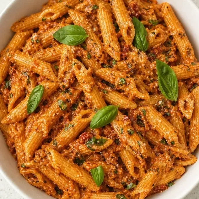 15-Minute Sundried Tomato Pesto Pasta Sundried Tomato Pesto Pasta