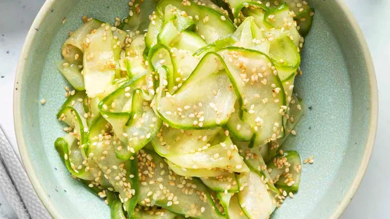 Sunomono (Japanese Cucumber Salad) Food photo of Sunomono (Japanese Cucumber Salad)