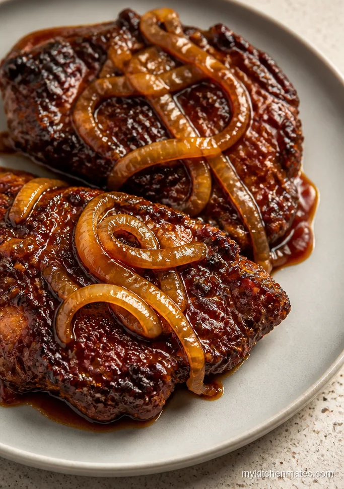 Sweet and Smoky BBQ Cube Steak