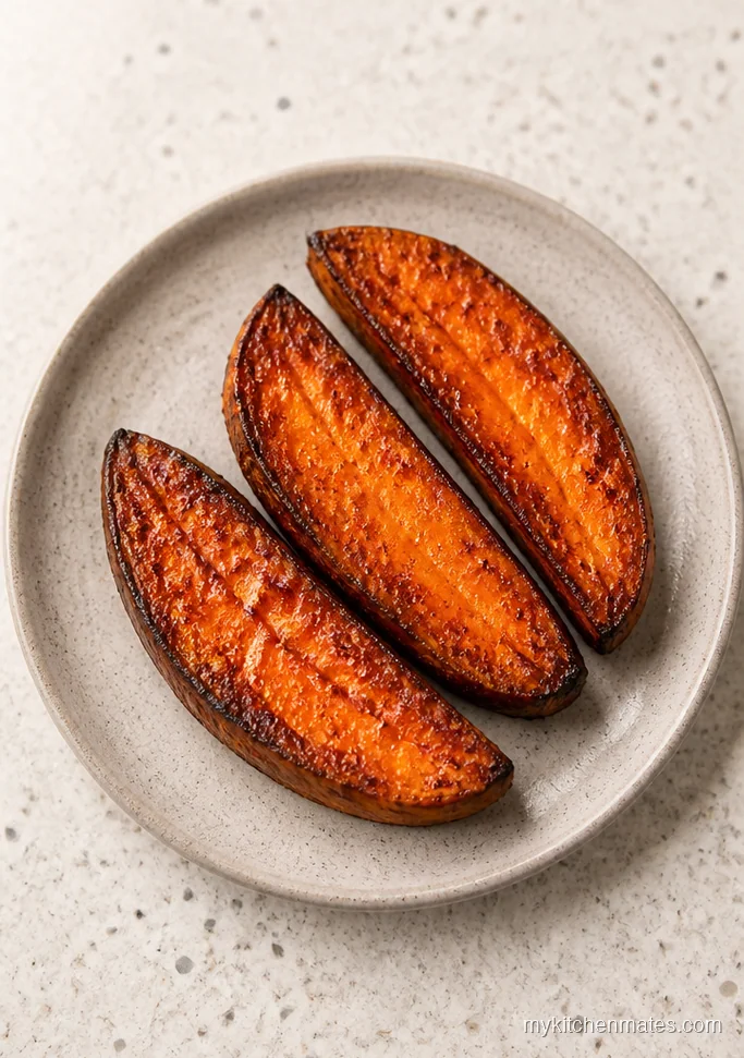 Sweet and Smoky Roasted Sweet Potatoes