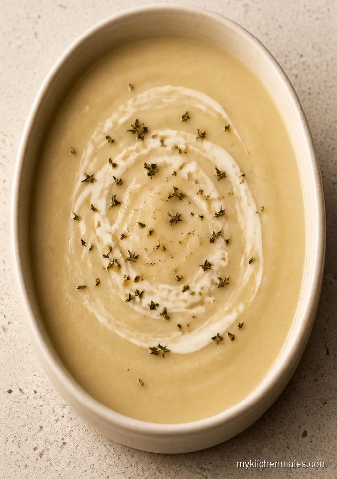 Sweet Celeriac and Apple Soup