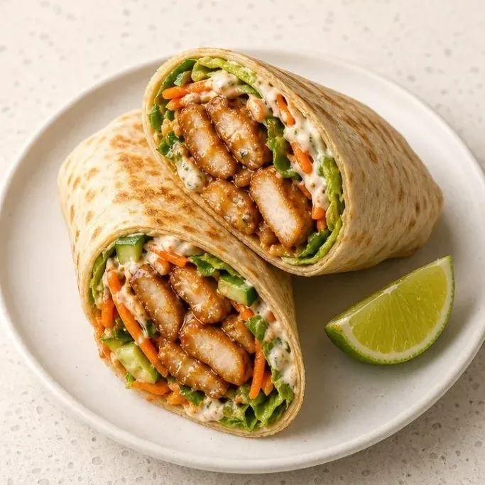 Quick Sweet Chili Chicken Wraps Sweet Chili Chicken Wrap