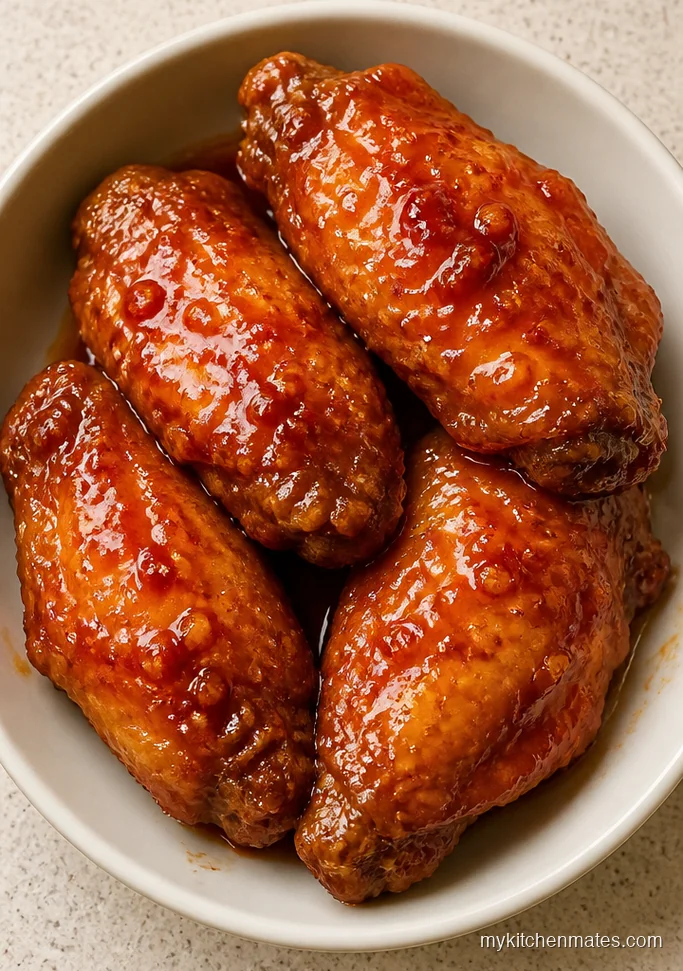Sweet Chili Crockpot Chicken Wings