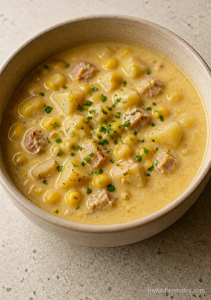 11 Dutch Oven Soup Recipes for Slow-Simmered Weeknight Meals Sweet Corn Chowder with Smoked Turkey