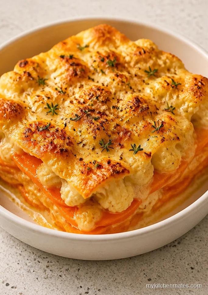 13 Keto Sweet Potato Recipes That Keep Your Carbs in Check Sweet Potato and Cauliflower Gratin