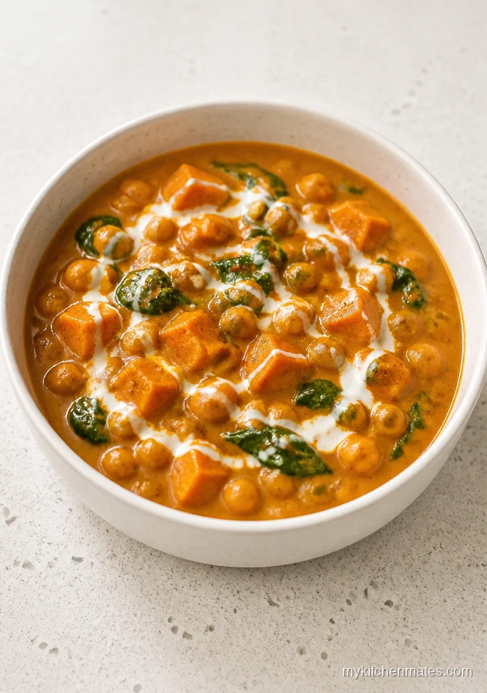 Sweet Potato and Chickpea Curry