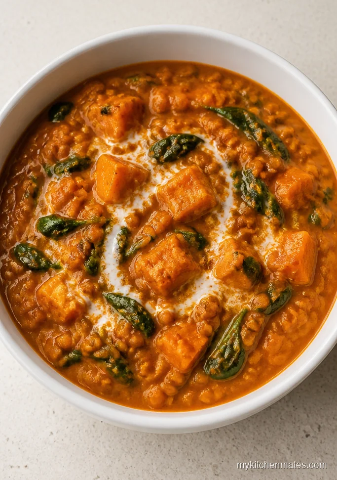 Sweet Potato and Red Lentil Curry