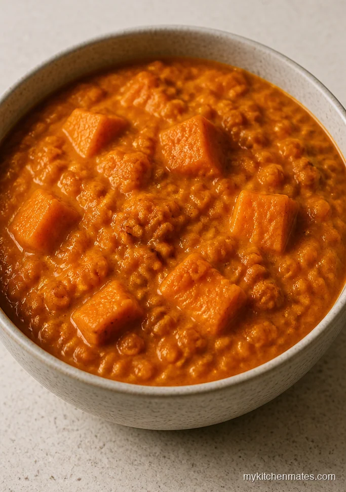 Sweet Potato and Red Lentil Curry