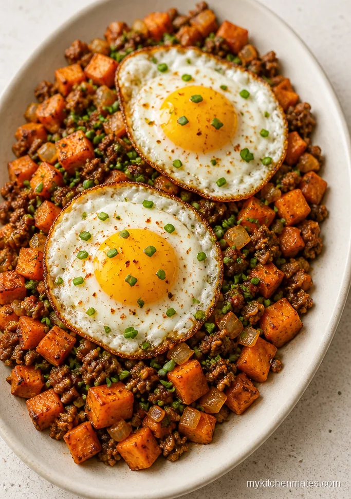 11 Ground Beef Sweet Potato Recipes for Fast, Cozy Dinners Sweet Potato Beef Breakfast Hash
