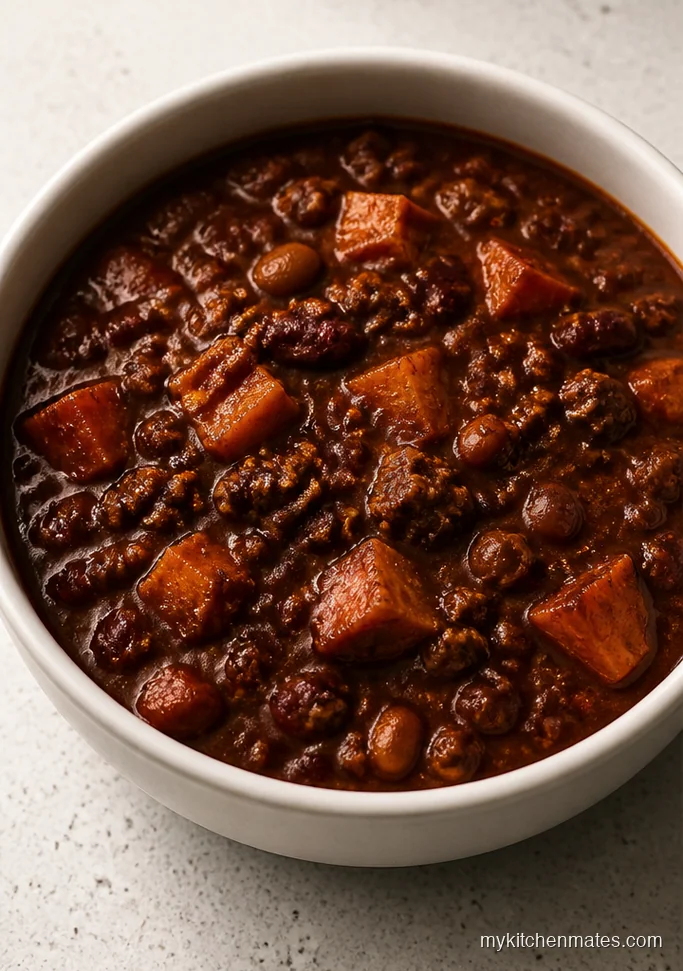 Sweet Potato Beef Chili