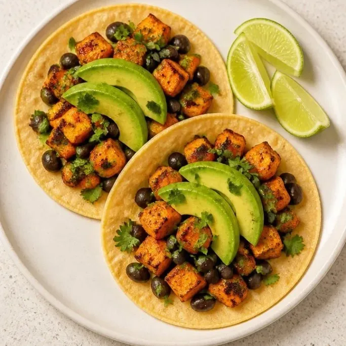 Sweet Potato Black Bean Tacos